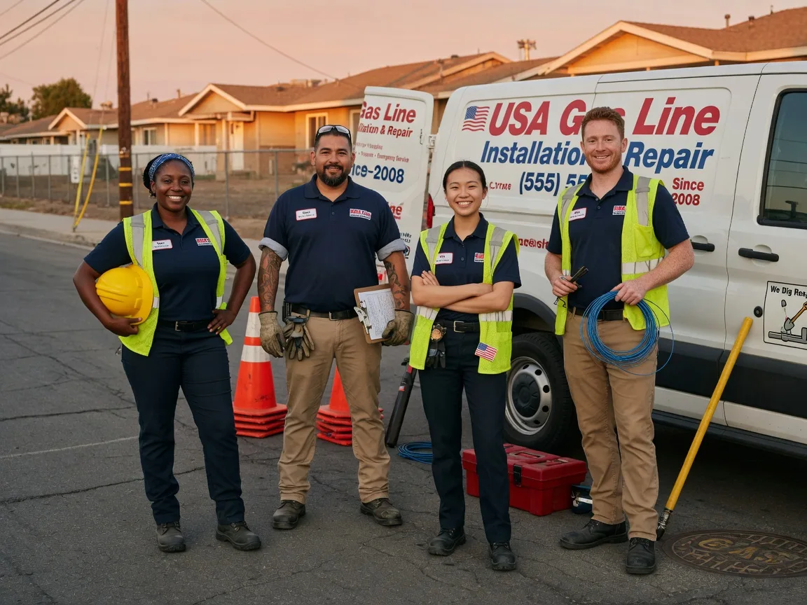 Gas Line Installation company in Cisne, IL