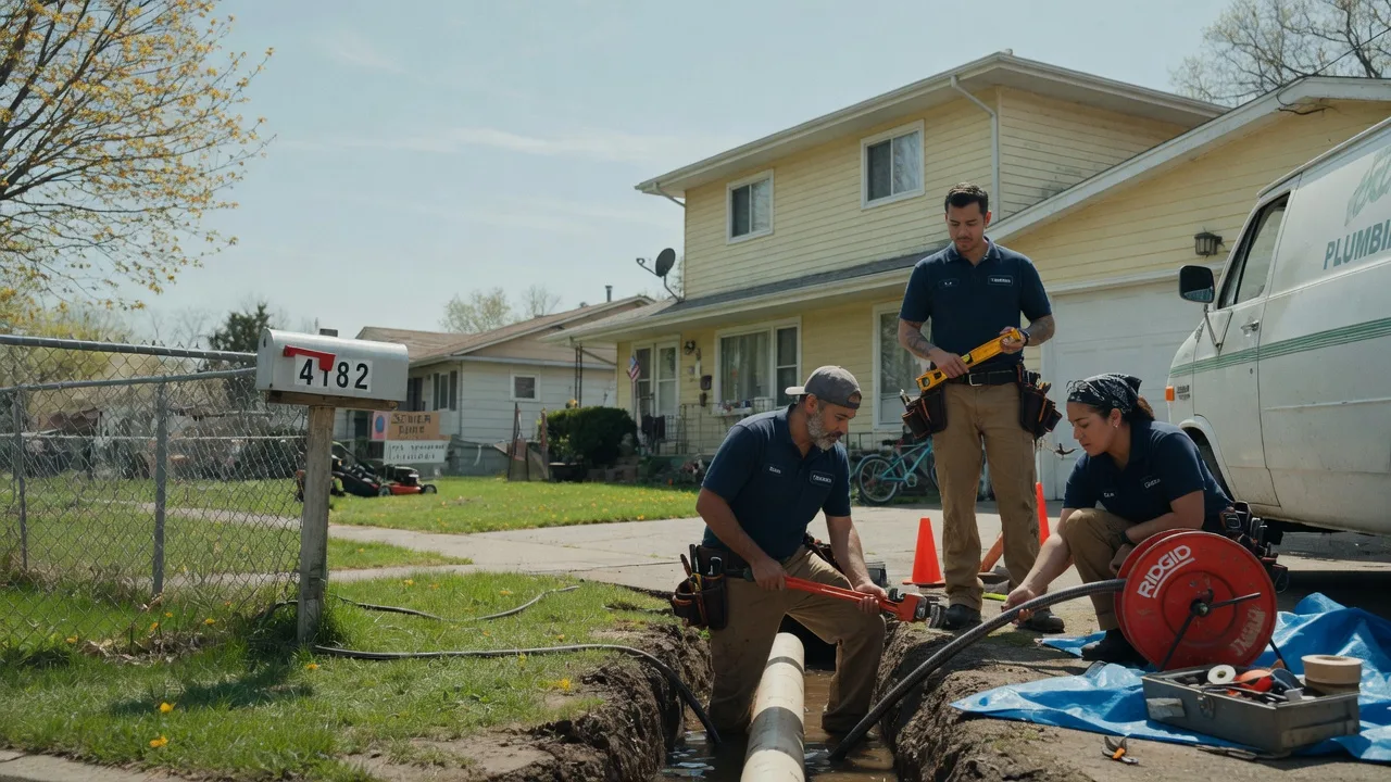 Gas Line Repair in Cisne, IL near me
